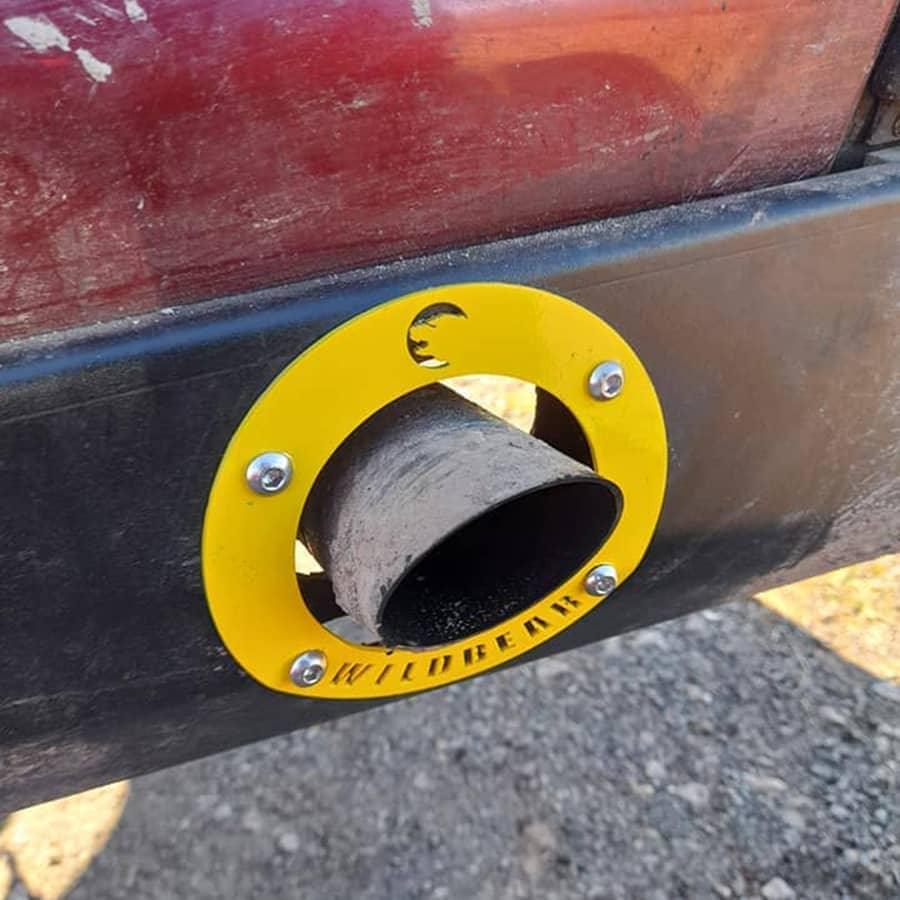 Side Exit Exhaust Trim 90mm ID