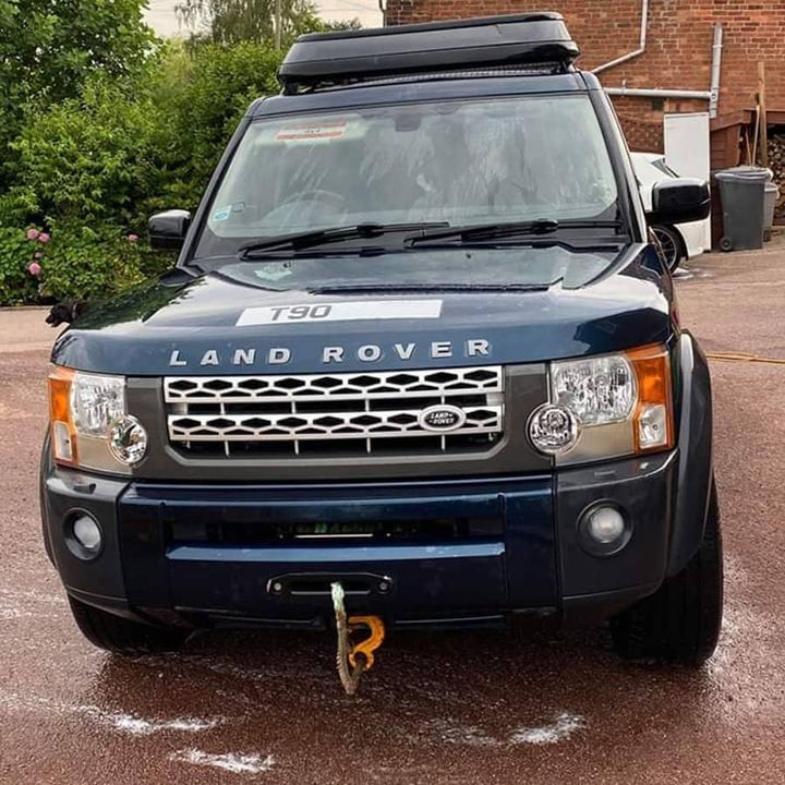 Spare Wheel Winch Inc Anti-Theft Device - Stryker Landrover Spare Wheel Winch Inc Anti-Theft Device - Stryker Landrover